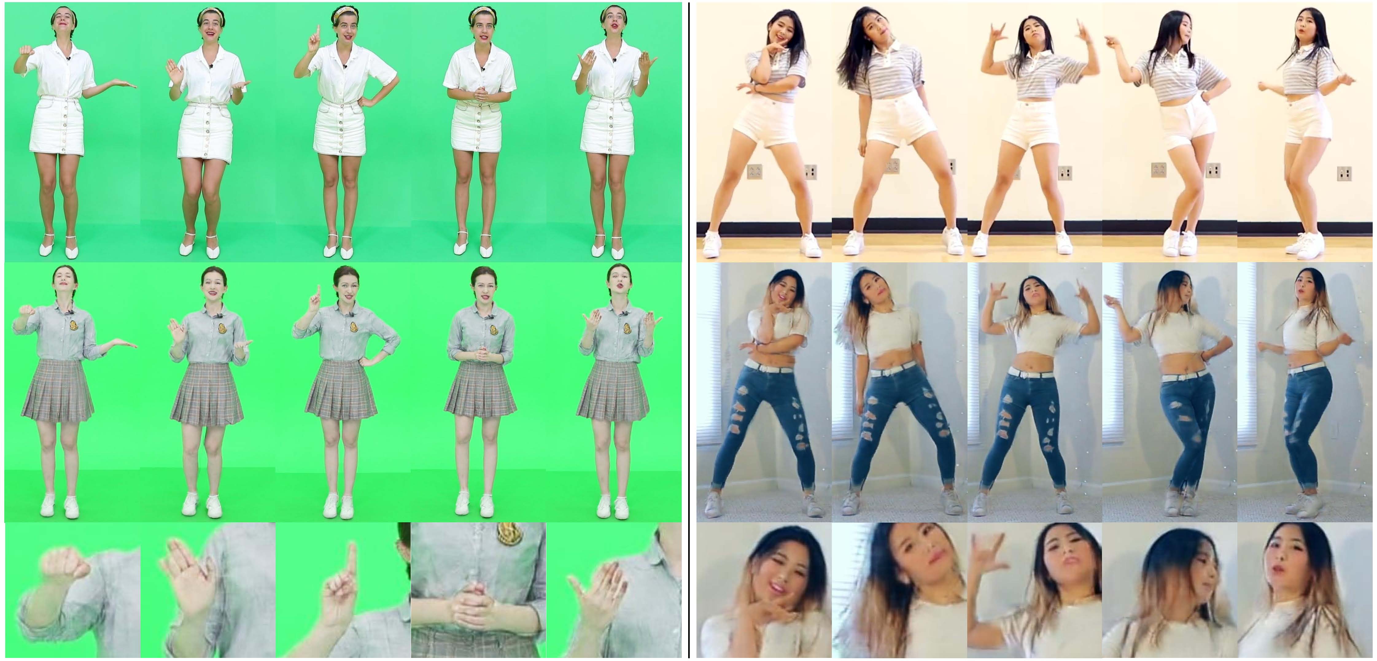 Human Motion Transfer With 3D Constraints and Detail Enhancement